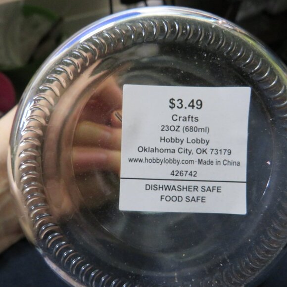 REAL sea shells & blue tumbled glass in NEW glass jar w seal & lid (+2 pounds) - Picture 14 of 16